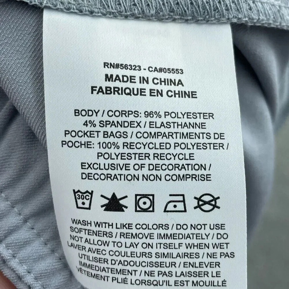 Nike Dri-Fit Shorts Mens XL Gray 3918 - Picture 5 of 9